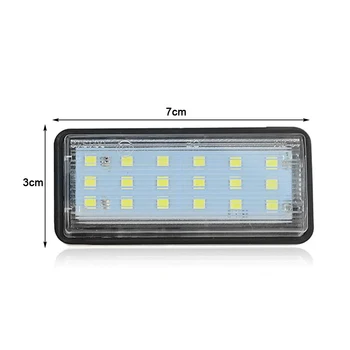 2Pcs LED Avto Številko registrske Tablice Luč za Toyota za Lexus LX470 LX570 GX470 Avtomobil Električni Dodatki