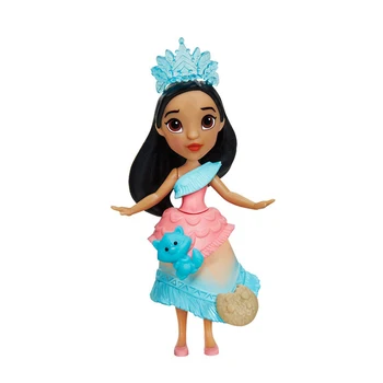 Disney Princesa Igrača Original Belle Jasmina Aurora Pepelka Merida Mulan Tiana Dejanje Slika Legende Model Lutka Rojstni Dan Darila