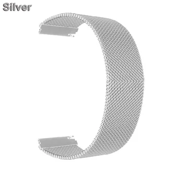 Kovine Za Fitbit Obratno Magnetni Trak iz Nerjavnega Jekla watch trak Pribor za Hitro montažo dihanje zapestnica Manžeta