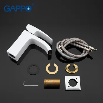GAPPO Bazena Pipe slap pipe bele vode pipe za umivalnike mešalnik kopalnica pipe Medenina korito mešalne pipe torneira