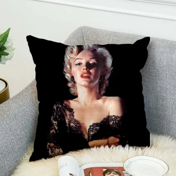 Poliester Marilyn Monroe Vzglavnik Dekorativni Pillowcases Vrgel Blazino Kritje Dekoracijo Doma Kavč Kvadratnih Prevleke 45 cm*45 cm