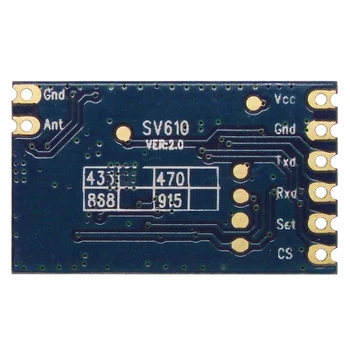 SV610 Kit 433/470/868/915MHz mobilni telefonski Modul z USB Most Odbora in 2pcs Pomlad Antena SW433-TH32