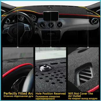 Nadzorni plošči Mat Kritje Preprogo Preprogo Izognili Svetlobe za Nissan Micra Marca K13 2011 2012 2013 2016 Nalepke Avto-Oprema