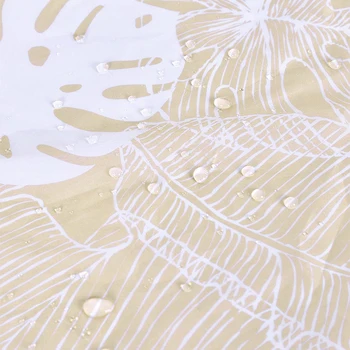 Retro Kitajski Natisnjeni Tuš Zavesa Določa lotosov Cvet Art Plakat 3D Kopalnica Dekor Kopel Zaslon Ozadje Tkanine, Zavese 240x180