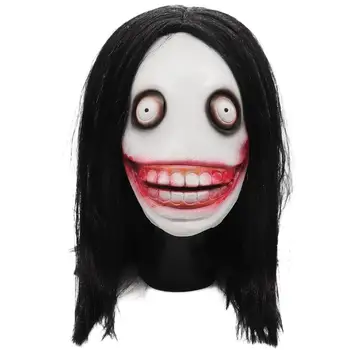 Morilec Jeff Masko Vlog Odraslih Morilec Maske Halloween Dekoracijo Obleko Cosplay Maškarada Oprema Horror Masko