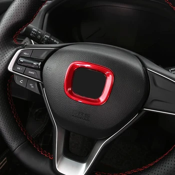 1PCS ABS Volan Kritje Trim Fit Za Honda Accord 10. 2018 Nove Modne Mat Notranja Oprema Ogljikovih Vlaken Modra Rdeča