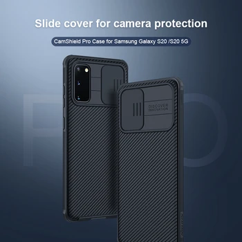 Fotoaparat Zaščite Ohišje Za Samsung Galaxy S20 Plus S20+ 5G Nillkin Stran Protect zaščitni Pokrov Za Samsung S20 Ultra Primeru