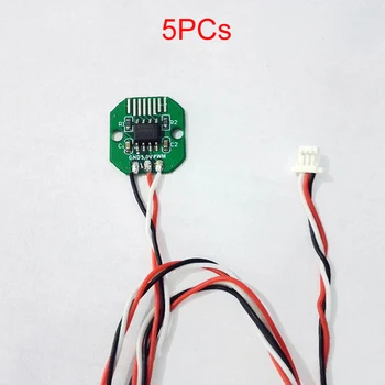 5PCS AS5600 Absolutna Vrednost Rotacijski Kodirnik PWM/I2C Vmesnik 12-bitni Brushless Gimbal Motornih Presežnih Rotativo w Magnetni Obroč
