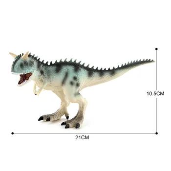 Big Carnotaurus Jurassic Svetu Park Dinozavrov Igrača Mehko PVC Številke Ročno Poslikane Živali Model Igrače za Otroke, Otroci Božič Darilo