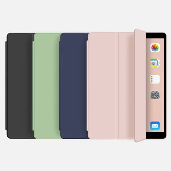 Za Novi iPad 10.2-inch 7. Gen 2019 Primeru, če Imetnik Svinčnik , Jvomk Slim Tri-krat PU Usnje Smart Cover so zbudi spanje