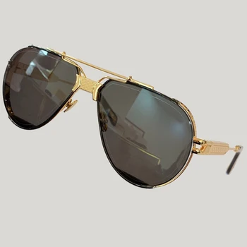 Vintage Kovinski Okvir Moških Sončna Očala Z Blagovno Znamko Klasičnih Pilotni Ogledalo Sončna Očala Ženski Luksuzni
