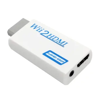 Za Wii, da HDMI 1080P Pretvornik Za Nintendo Wii brez Težav Plug and Play Adapter Wii2hdmi 3.5 mm Audio Box Za Wii-link 2021
