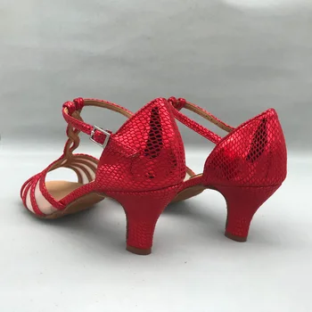 6.5 cm nizke pete latinski Ples Čevlji Za ženske Salsa čevlji pratice čevlji udobno latinsko čevlji MS6204RSL visoke pete na voljo
