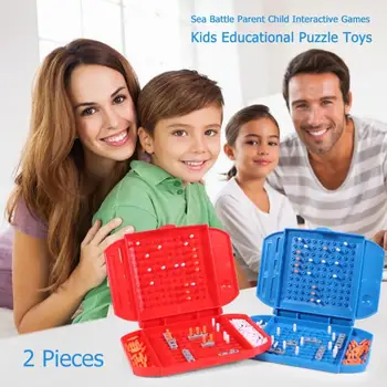 2pcs/Set Sea Battle Zlom Igra Igrače Staršev Otroka, Družino, Interaktivne Igre Otroci, Družina Intelektualne Izobraževanje Puzzle Igrače